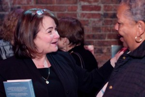 Book Party at Bella Luna in JP, with Alfreda Harris