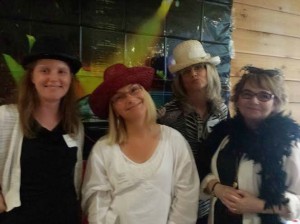 At WIne & Words in Brainerd MN with Catherine Mckenzie, Barbara Claypole White & Lorna Landvik