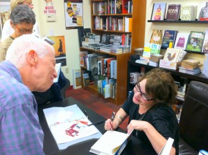 At Oblong Books with Linda Gutterman