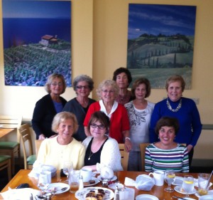 The No Name Bookclub on Cape Cod--who took me to lunch!